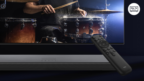 Tcl S55HK 2.1 Wireless Compact Sound Bar with Dolby Atmos & Dts Virtual:X - Dark Titanium, Black - image 8