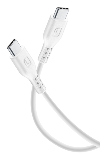 Cellularline 8018080373626 USB кабель 0,6 m USB C 60 W Белый