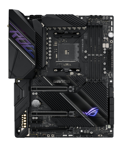 ASUS ROG Crosshair VIII Dark Hero AMD X570 Разъем AM4 ATX
