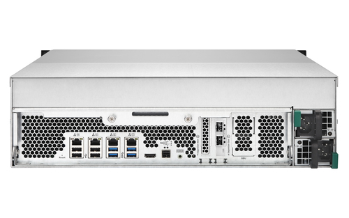 QNAP TVS-EC1280U-SAS-RP-16G-R NAS Rack (2U) Intel® Xeon® E3 V3 Family E3-1246V3 – image 2