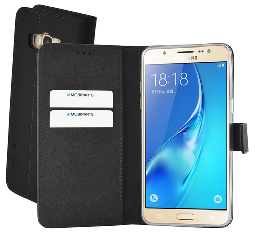 Mobiparts Premium Wallet TPU Case Samsung Galaxy J5 (2016) Black