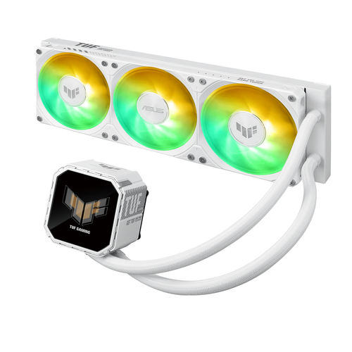 Asus Tuf Gaming LC Iii 360 Argb LCD 300W Tdp White Edition Aio CPU Cooler - 90RC01A2-B0EAY0 - image 3