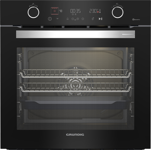 Grundig GEBM12400BC 60cm HotAero Pro Multi-Function Oven with Bluetooth Connectivity
