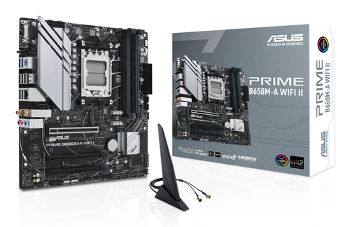 Asus Prime B650M-A Wifi II Amd B650 Socket AM5 Micro Atx Motherboard - image 1