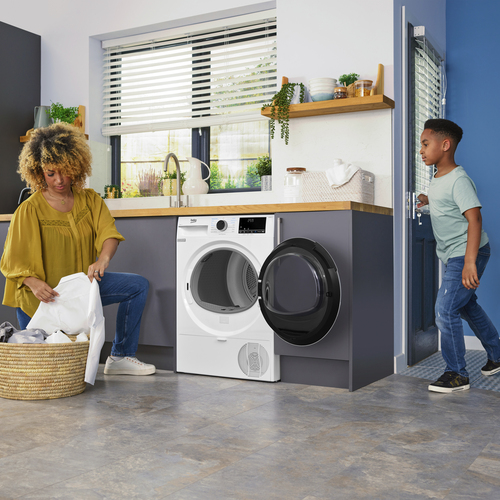 Beko bPRO 500 B5T49231IG 9Kg Heat Pump Tumble Dryer - Graphite - A++ Rated, Silver - image 8