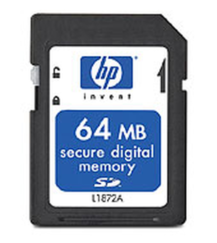 HP Photosmart 64 MB SD Card