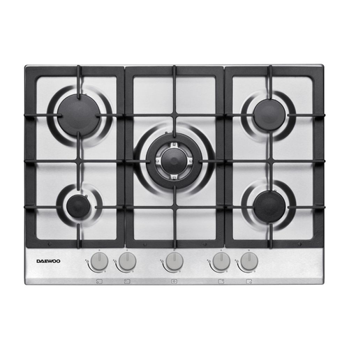 Daewoo H7G51M2IT hob Stainless steel Built-in