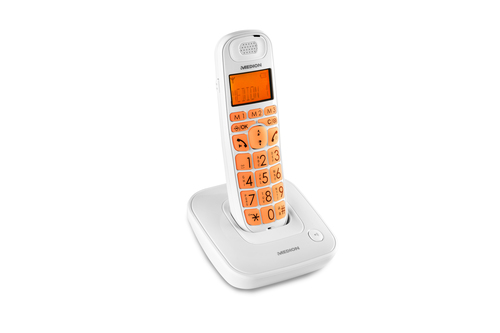 MEDION E63197W DECT telephone Caller ID White – image 4