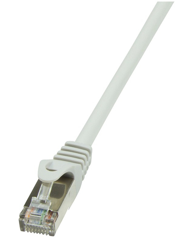 LogiLink EconLine CAT 6 Foldet uskærmet snoet par (F/UTP) 5m Patchkabel Grå