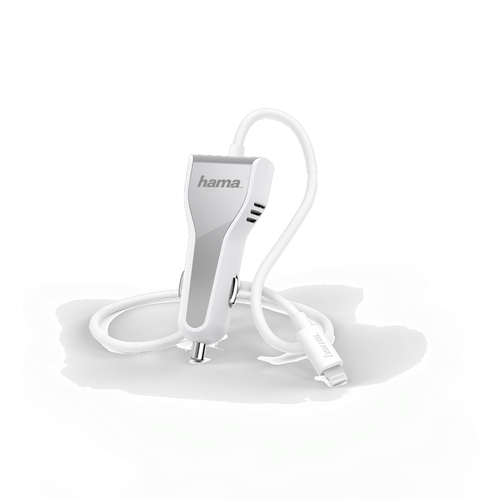 Hama 00183319 mobile device charger Smartwatch, Tablet White Cigar lighter Fast charging Auto