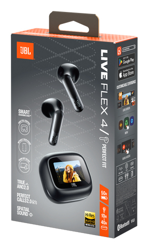 JBL Live Flex 4 Zwart – Foto 10 van 10