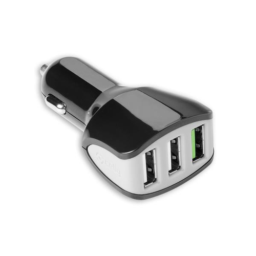 Celly CC3USBTURBOBK mobile device charger Universal Black Cigar lighter Auto