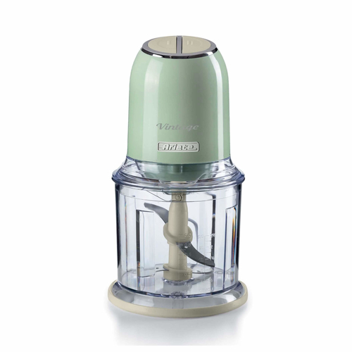 Ariete 438, Vintage Chopper, Chopper and Ice Crusher, 2 speeds, 4 stainless steel blades, 600 ml graduated cup
