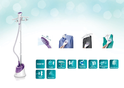 Philips DailyTouch GC506/38 garment steamer Upright garment steamer