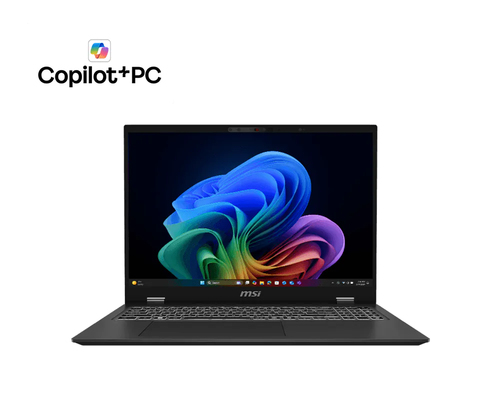 MSI Prestige 16 AI+ EVO B2VMG-082IT Copilot+ PC Intel Core Ultra 7 258V Ноутбук 40,6 cm (16") UHD+ 32 GB LPDDR5x-SDRAM 1 TB Твердотельный накопитель (SSD) Wi-Fi 7 (802.11be) Windows 11 Pro Серый