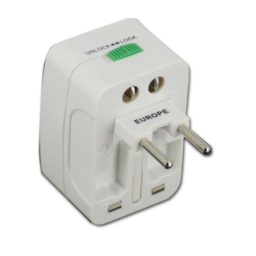 Nilox 10NXATMN00001 power adapter/inverter White