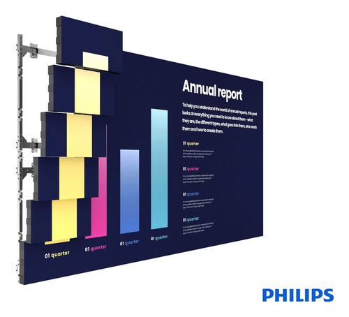 Multibrackets M Pro Series - Philips LED WALL 6X6, 162" 5000-series