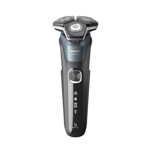 Philips SHAVER Series 5000 S5832/01 men's shaver Rotation shaver Black, Blue – image 1