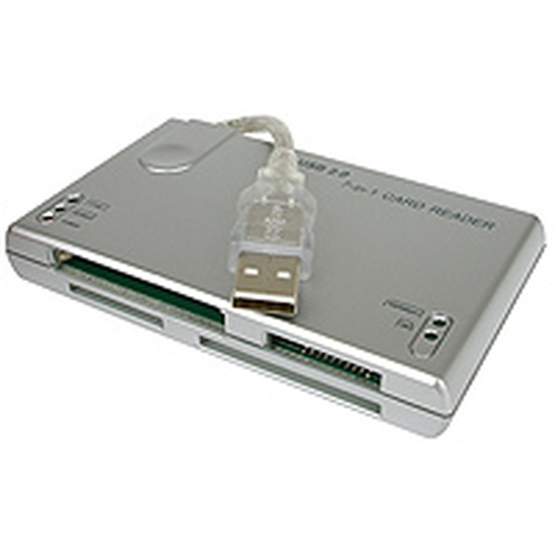 StarTech.com Portable 7-in-1 USB 2.0 Flash Card Reader / Writer