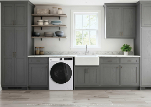 Hoover Pro Wash Series 5 Hbp 49SBL8-80 9kg WiFi Connected Washing Machine with 1400 rpm - White - A Rated, White - image 6