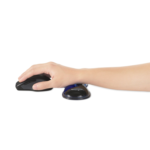Kensington Slim Duo Gel Handgelenkauflage fr MausTrackball - Blau – Foto 6 von 7