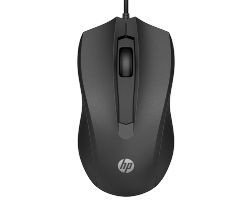 HP 105 Black Wired Mouse – image 1