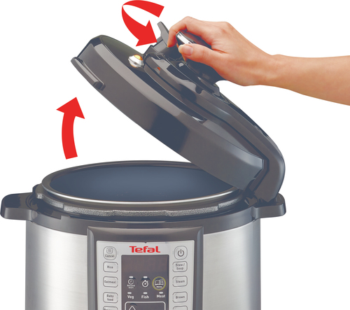 Tefal CY505E40 electric pressure cooker Black, Stainless steel – image 2