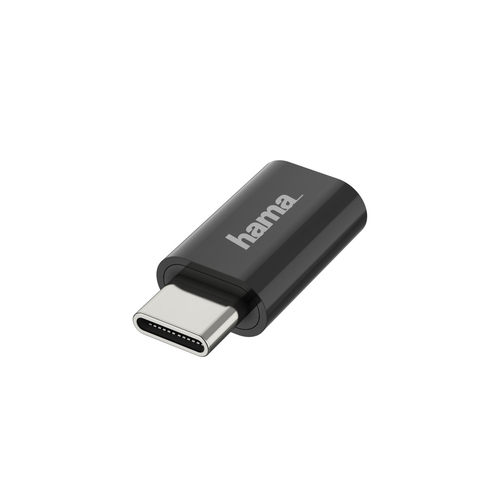 Product image: Hama 00200310 cable gender changer Micro USB USB-C Black