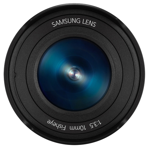 Samsung EX-F10ANW camera lens MILC/SLR Wide fish-eye lens White