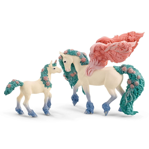 Schleich Bayala - Bloemenpegasus speelfiguur, afbeelding 2