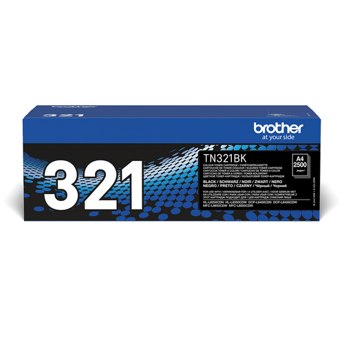 Original Brother TN-321BK Black Toner Cartridge - image 1