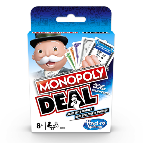 Monopoly E3113101 настольная игра Monopoly Deal Карточная игра Семейство