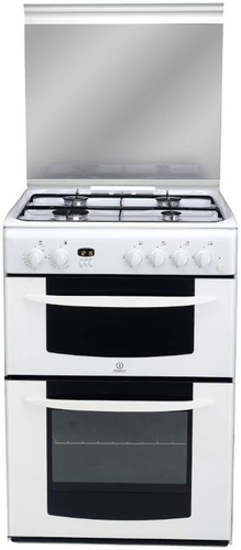 Indesit KD6G25SWIR cooker Freestanding cooker Gas White