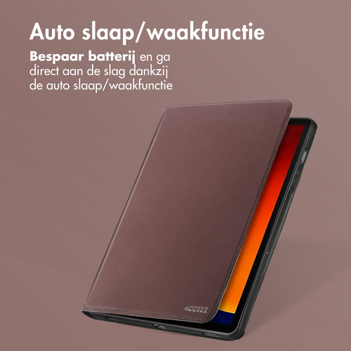 Accezz Classic Tablet Case Samsung Galaxy Tab S9 11.0 inch / S9 FE 10.9 inch - Bruin, afbeelding 7