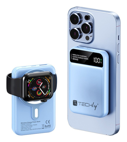 Techly I-CHARGE-10LCDBL power bank Lithium Polymer (LiPo)