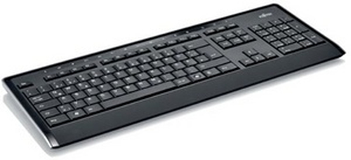 Fujitsu KB910 keyboard USB Nordic Black