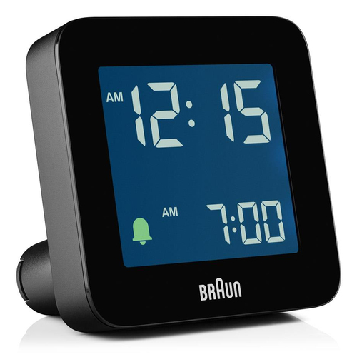 Braun Unisex Digital Alarm Clock in Black Black One Size female - image 2
