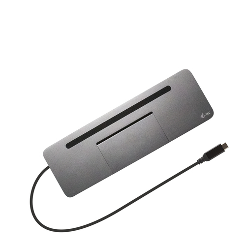 I-tec Metal SB-C Ergonomic 4K 3x Display Docking Station with Power Delivery 85 W + Universal Charge, afbeelding 4