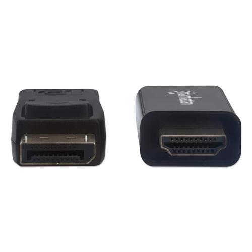 Manhattan Cable DisplayPort 1.1 a HDMI, 1080p@60 Hz, 1 m, macho a macho, DP con pestaña de bloqueo, negro, no bidireccional, garantía 3 años imagen 3