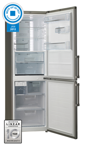 LG GB7143AVRZ fridge-freezer Freestanding Silver – image 4