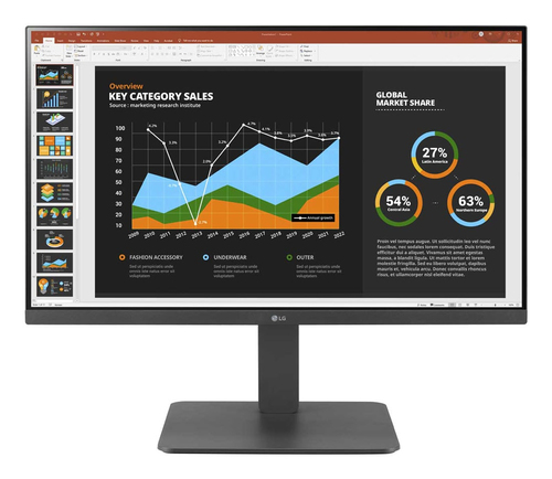 LG 23.8-inch Full HD (1920x1080) IPS Monitor with USB Type-C