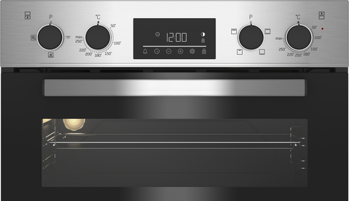 Beko CDFY22309X 90cm Built-In Double Fan Oven with Touch Contol LED Timer – image 2