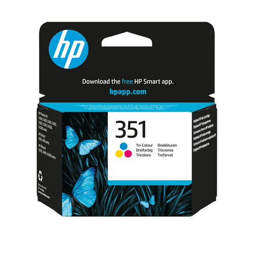 HP 351 Tri-colour Original Ink Cartridge (CB337EE) - image 1