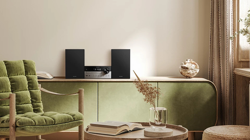 Philips Unisex TAM4205M2 BT Micro 60W Hi-Fi Music System CD/MP3 USB Port in Black Black One Size female - image 6