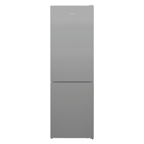 Indesit Inks 1361 S4UK 185cm 60/40 Fridge Freezer - Silver - E Rated, Silver - image 1