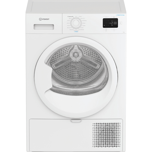 Ind: Indesit C YD 92D WW UK 9 kg Heat Pump Tumble Dryer - White - image 1