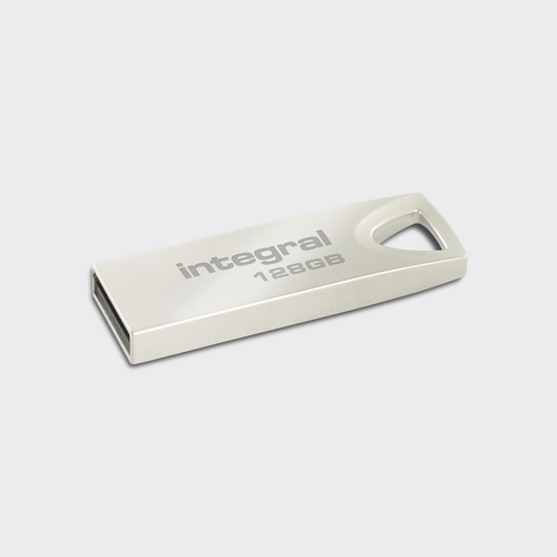 Integral 128GB USB2.0 DRIVE ARC METAL – image 1