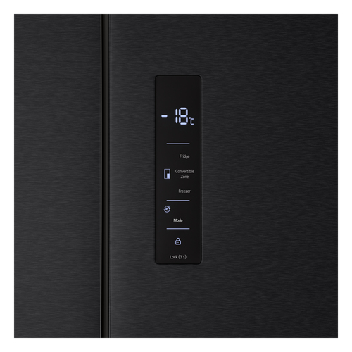 LG GMM42ABBEH American-style Fridge Freezer - Matte Black, Black - image 2