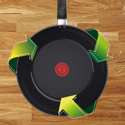 Tefal Cook & Change C4851935 сковородка Сковорода вок/стир-фрай Круглый