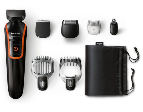 Philips MULTIGROOM Series 3000 QG3341/16 body groomer/shaver Black